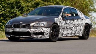 BMW M6 Gran Coupe spy shot
