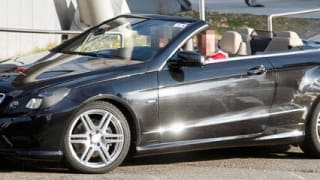 Spy shot Mercedes-Benz E-Class cabrio
