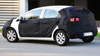Kia Rio spy shot