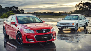 Top five generations of the Holden Commodore
