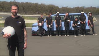 Richard Berry drove Hyundai's insane iMax N 'Drift Bus' - all eight of him!