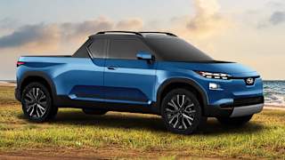 New Subaru Brumby takes shape: Japanese brand's iconic Brat ute to go all electric as it makes a return as a twin to the Toyota's next-gen dual-cab