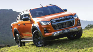 Where is Isuzu's Ford Ranger Raptor-fighting flagship D-Max?