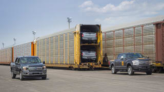 Electric Ford F-150 pick-up tows more than 500,000kg