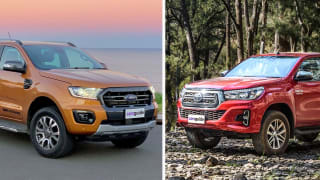 Toyota HiLux SR5 or Ford Ranger Wildtrak? Which of Australia's favourite dual-cab utes is cheaper to run?