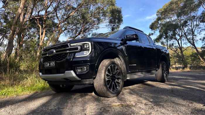 2025 Ford Ranger Platinum (Image: Andrew Chesterton)