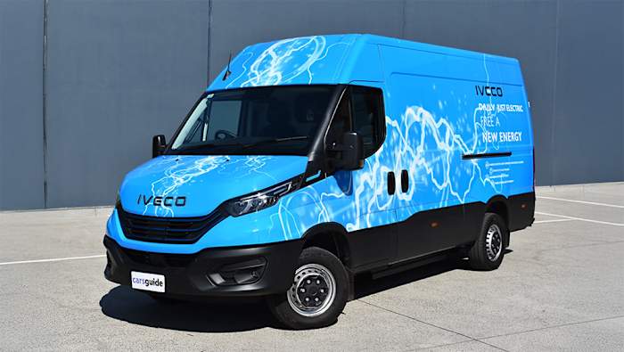 2025 Iveco eDaily van (Image: Mark Oastler)