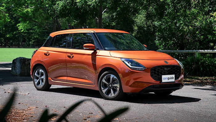 2025 Suzuki Swift GLX (image: Tom White)