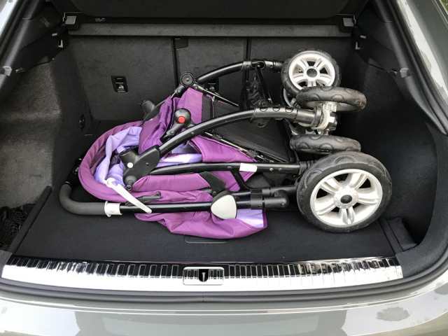 Audi q3 boot space pram shop