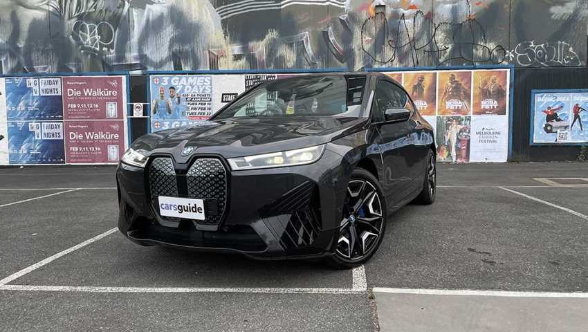 The BMW iX is priced from 0,900. (Image: Tim Nicholson)
