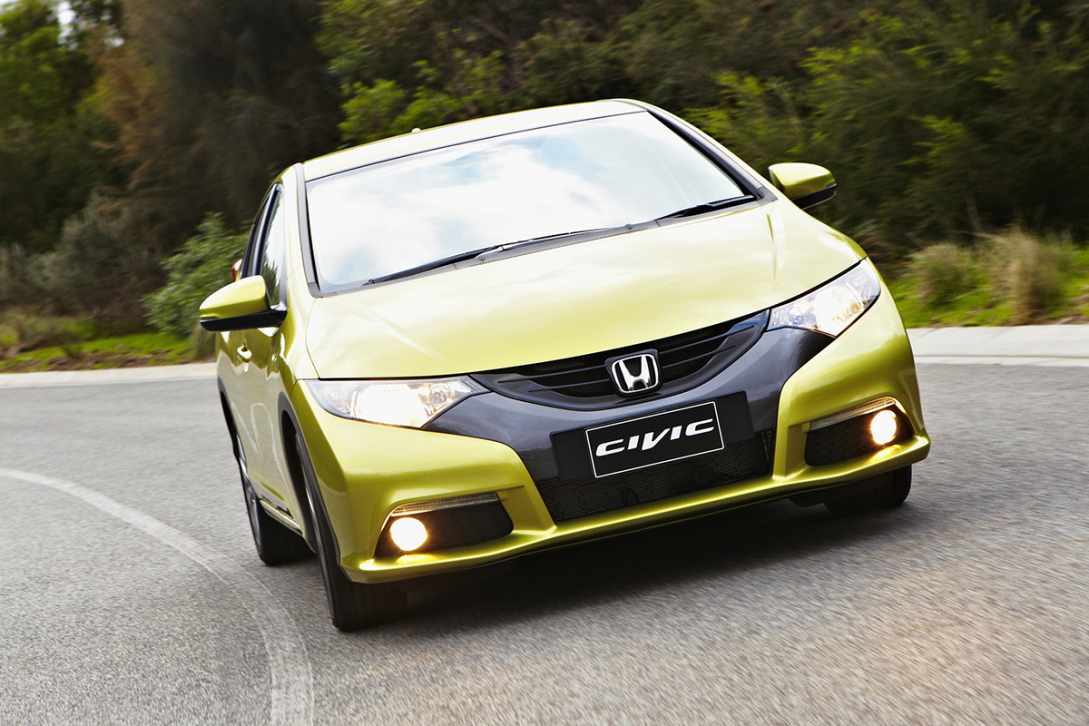 (pictured: Honda Civic VTi-L 2012 sedan)