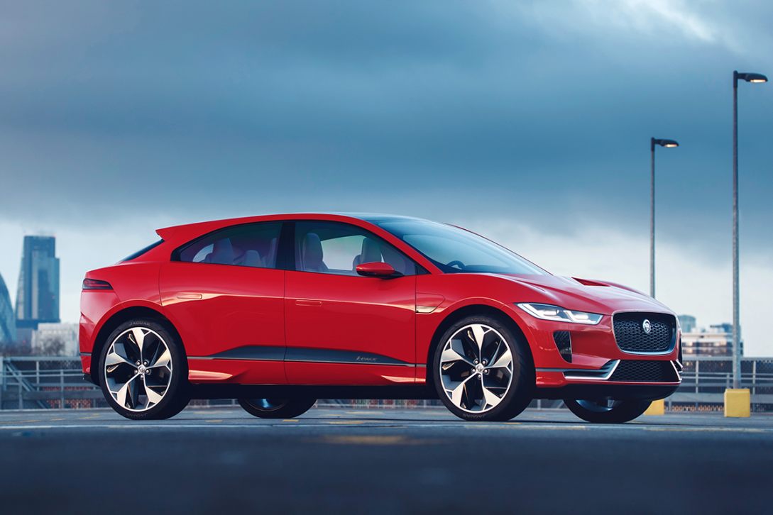The introduction of the Jaguar I-Pace in 2018 will be the first of many electric JLR products to come.