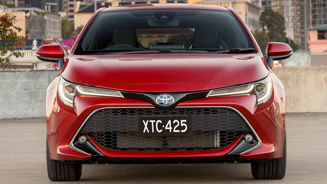 The Corolla Cross will sit alongside the C-HR in Toyota’s small-SUV line-up.