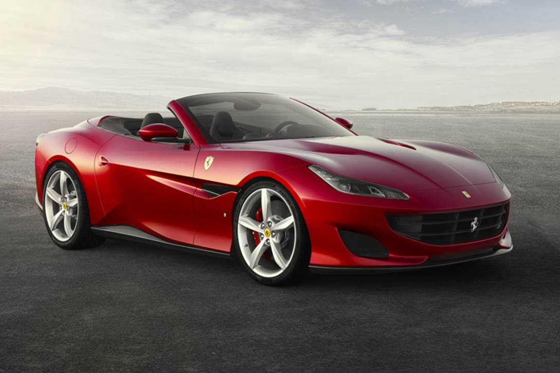 The California T&#039;s 3.9-litre twin-turbo V8 has been worked over, now producing 441KW/760Nm in the new Portofino.