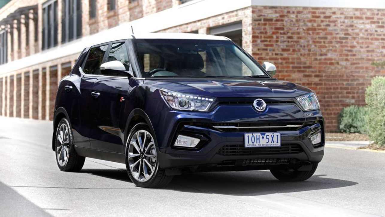 Back in town: SsangYong is launching back into the Australian market in big and small ways, including its new Tivoli.