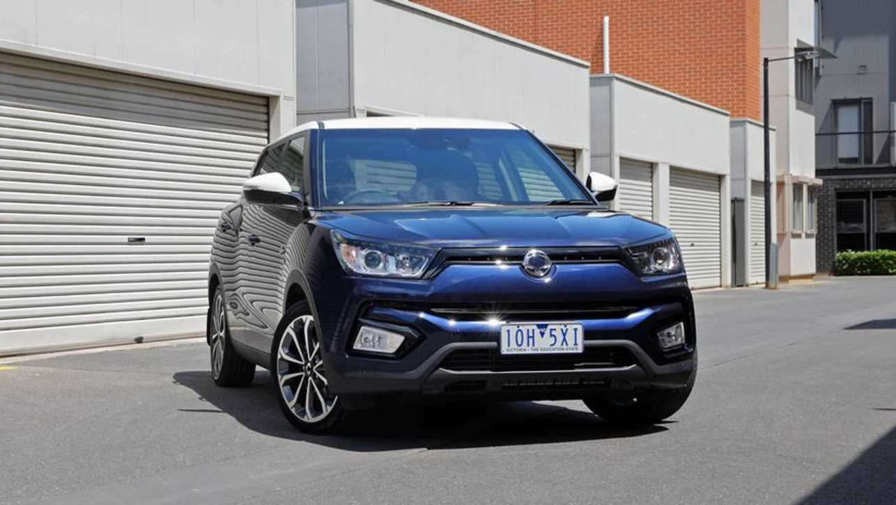 The ELX is the mid-spec Tivoli, and can be optioned with diesel.