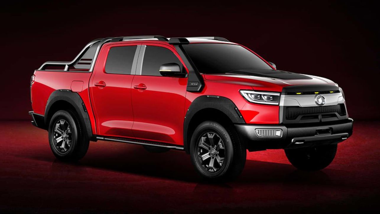 Chinese car brands are taking aim at the Toyota HiLux and Ford Ranger.