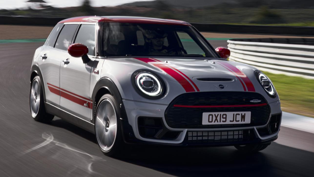 The Mini Clubman and Countryman JCW are now powered by a 225kW/450Nm 2.0-litre turbo-petrol engine.