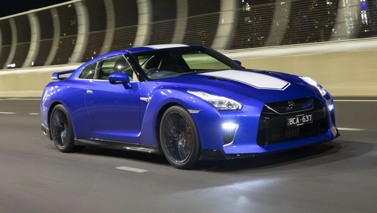 The 2021 Nissan GT-R can accelerate from 0-100km/h in just 2.7 seconds, on the way to its 328km/h top speed.