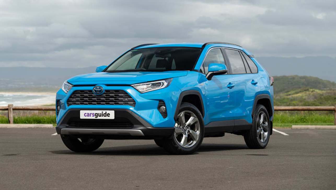 The Toyota RAV4 mid-size SUV had the largest volume increase of any model last year.