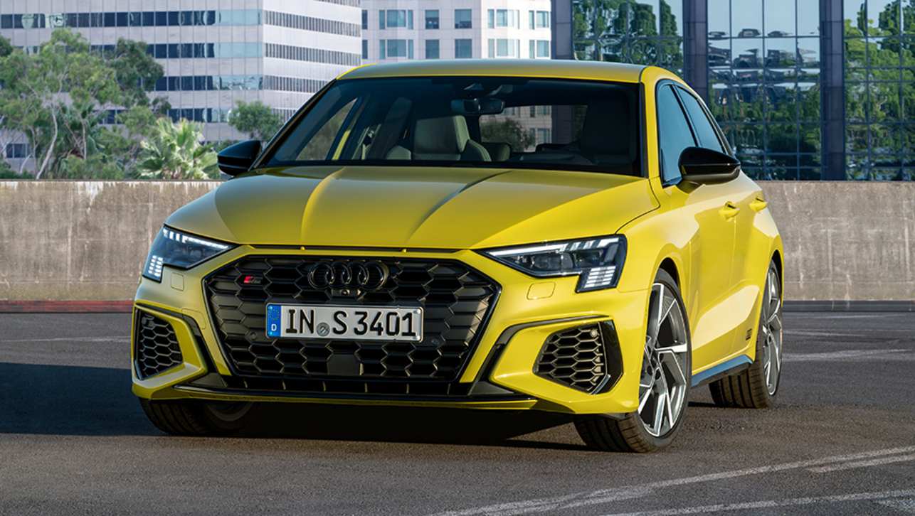 The new S3 not only looks sharper, but will have more power and torque than its predecessor in Australia.