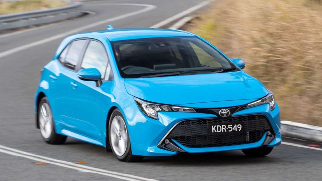 The Toyota Corolla is the top-selling small car in the country but sales have declined.