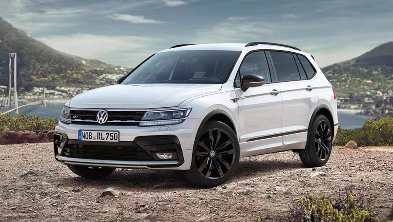 2021 VW Tiguan Allspace pricing and specs detailed Wolfsburg Edition special for Hyundai Santa