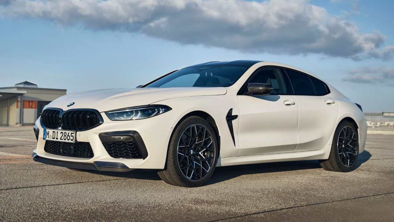 The 8 Series update includes the addition of an illuminated grille.