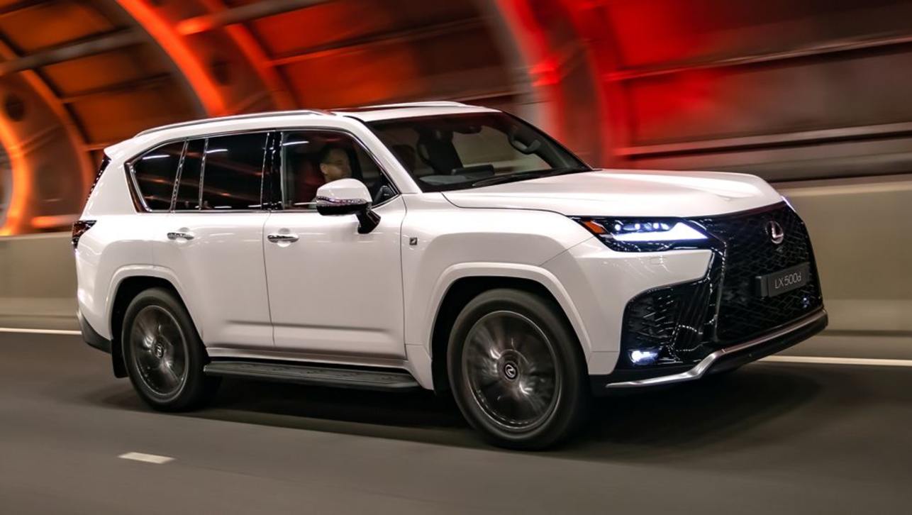 The Lexus LX has been suspended from sale in Japan, but it can still be ordered in Australia.