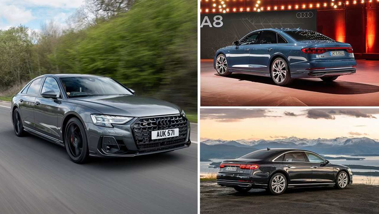 Audi&#039;s A8 is offered with a diesel engine, but the flagship S8 comes with a potent 4.0-litre twin-turbo petrol V8.