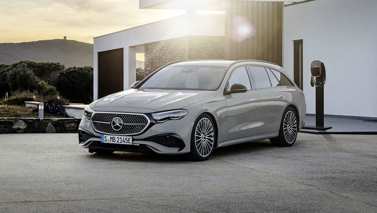 The sleek new E-Class is an evolution of the outgoing model&#039;s design.