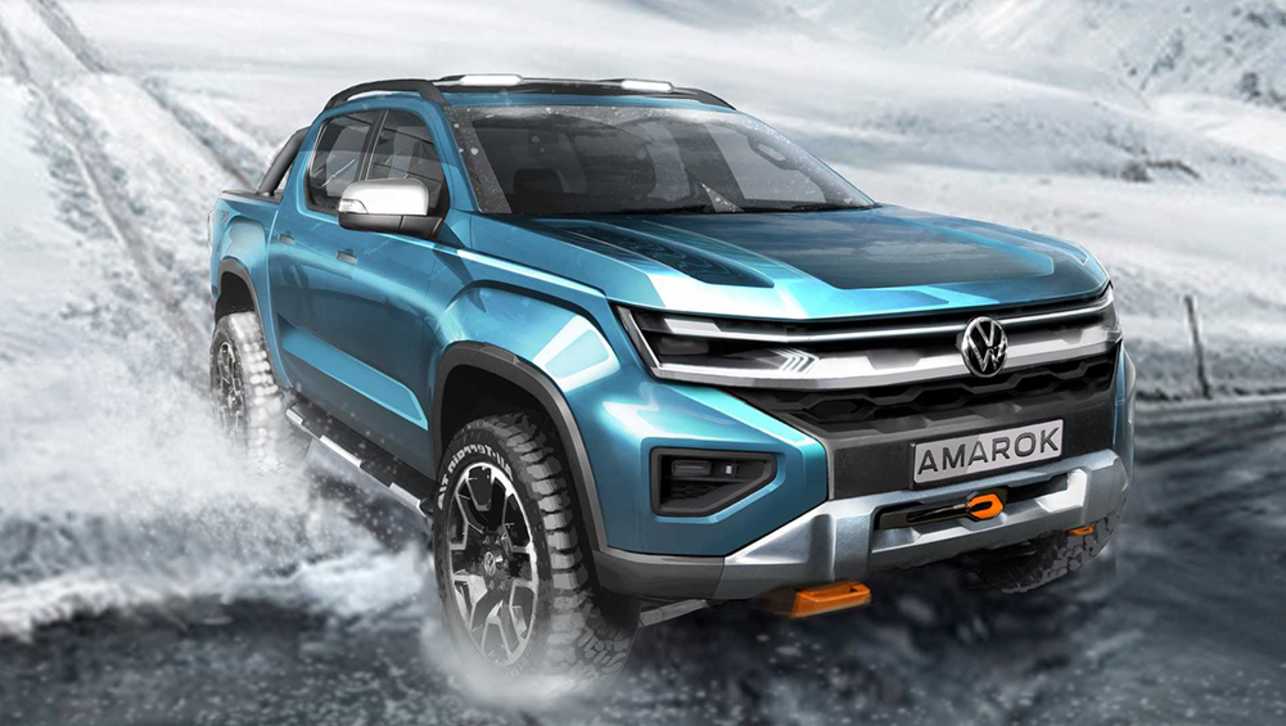 The new Amarok is expected to revealed either late this year or early next.