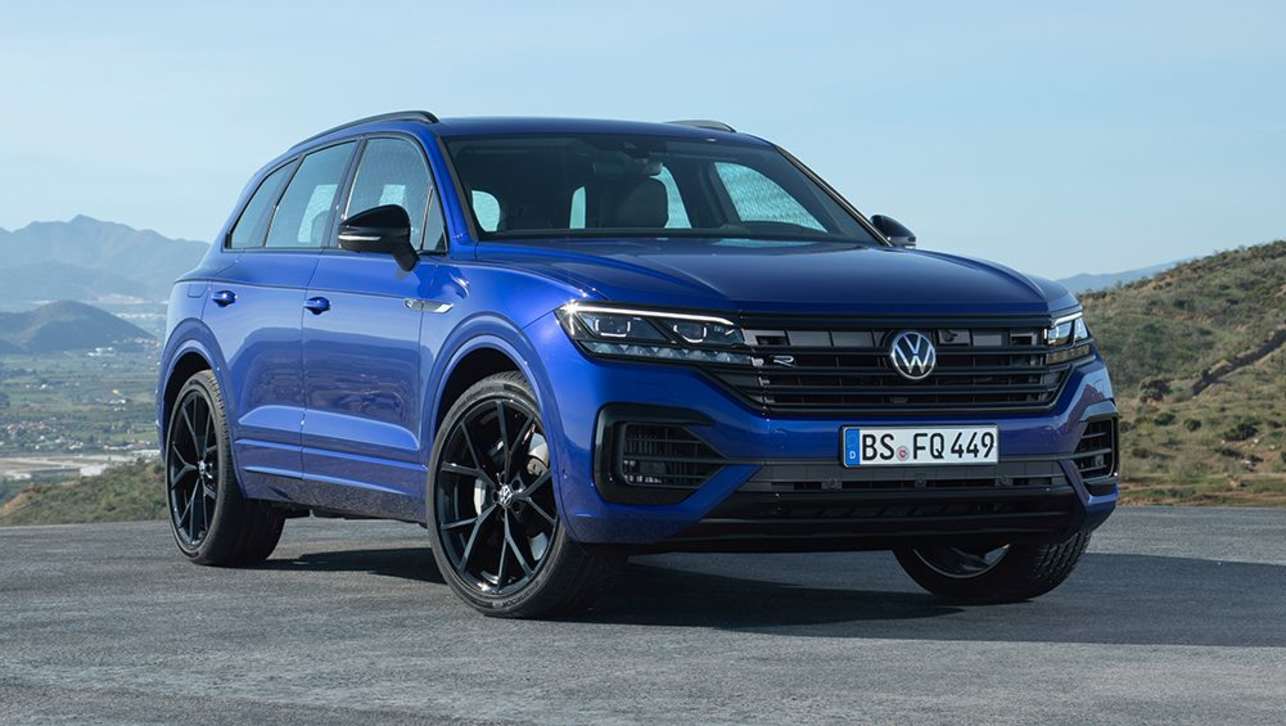 The R will sit atop the Touareg range from the end of next year.
