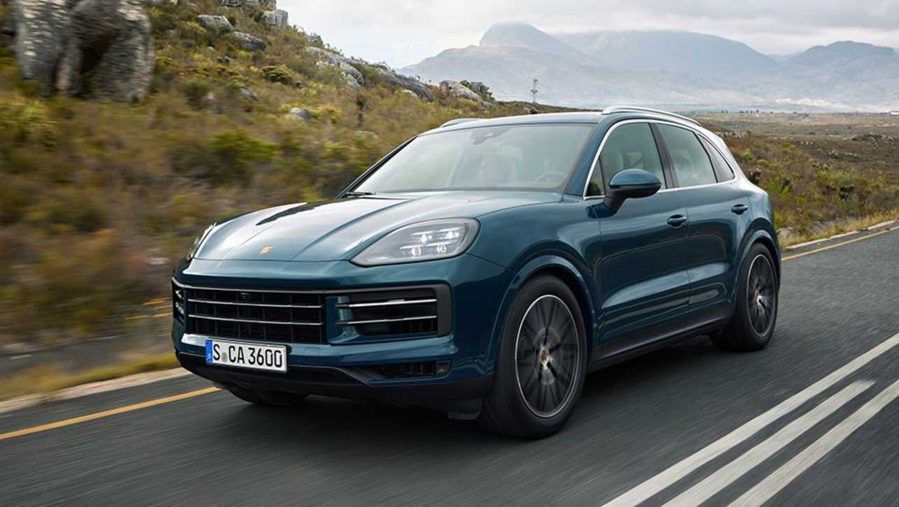 The Macan now finally has AEB as standard across the entire range, while the Cayenne has been updated.