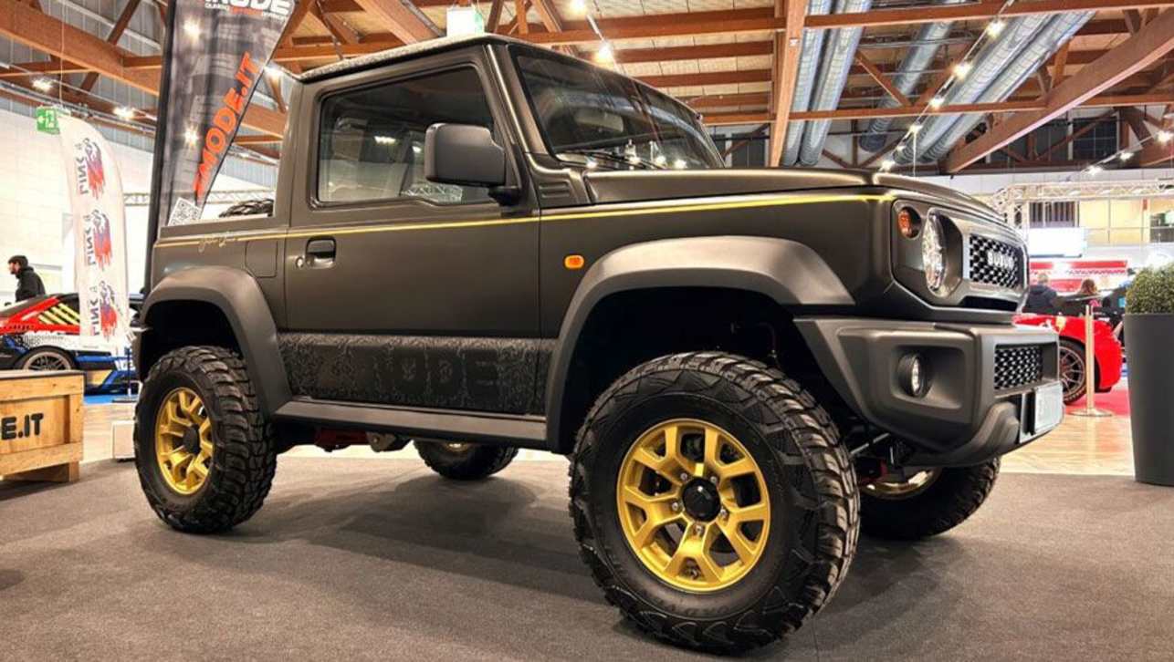 The Golden Queen is a one-off turbocharged version of the Z.Mode Next Jimny ute.