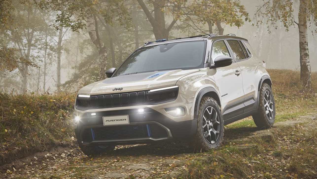 Jeep&#039;s Avenger 4x4 Concept from last year is a hint at things to come for the new model.