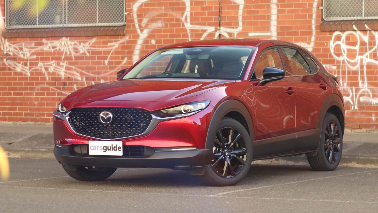 The CX-30 is certainly a strong contender for the best-looking small SUV in its segment. (image: Chris Thompson)