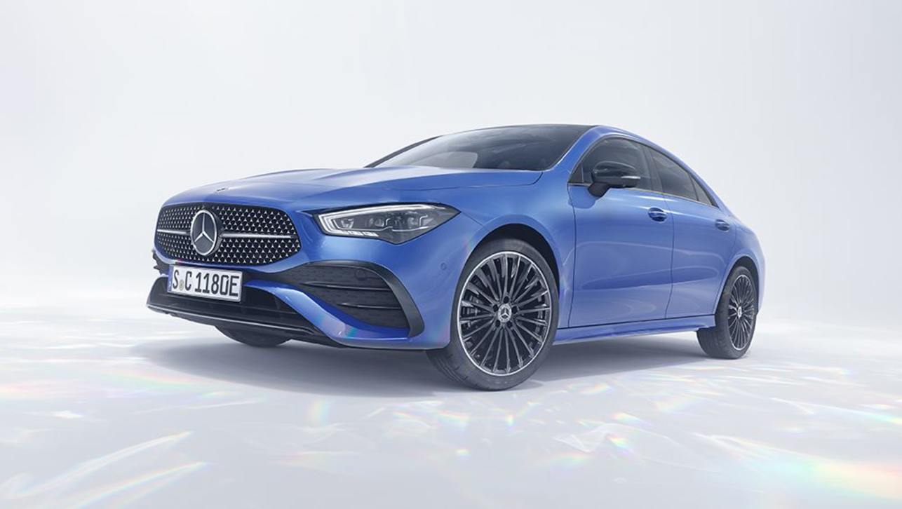 Mercedes CLA Coupe facelift models will go on sale this month