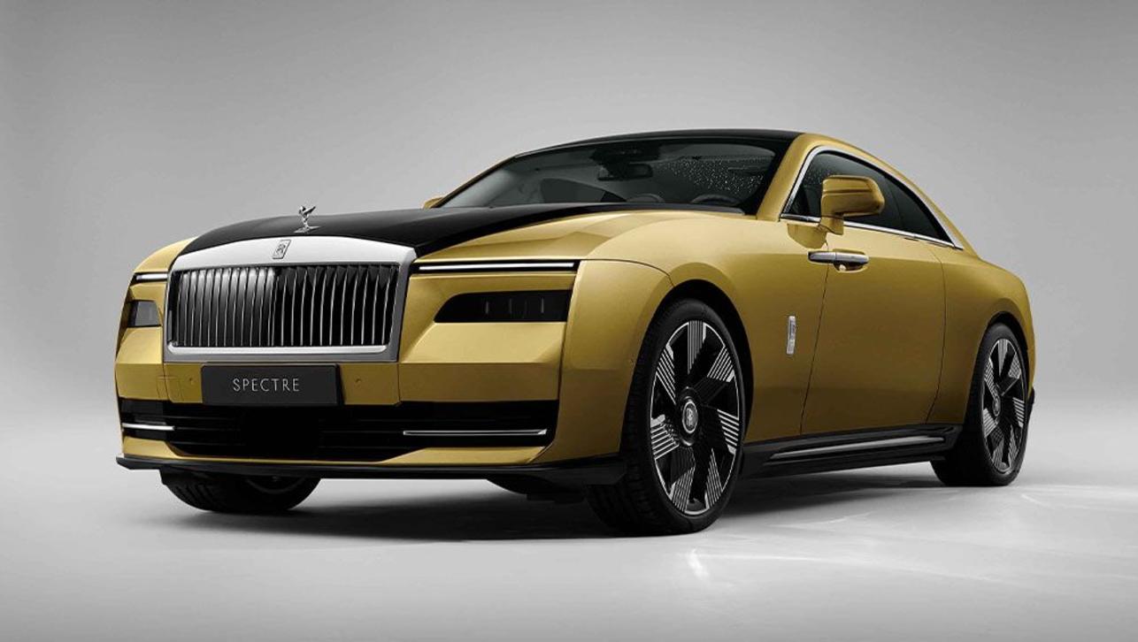 The three-tonne Spectre is the first electric car from Rolls-Royce.