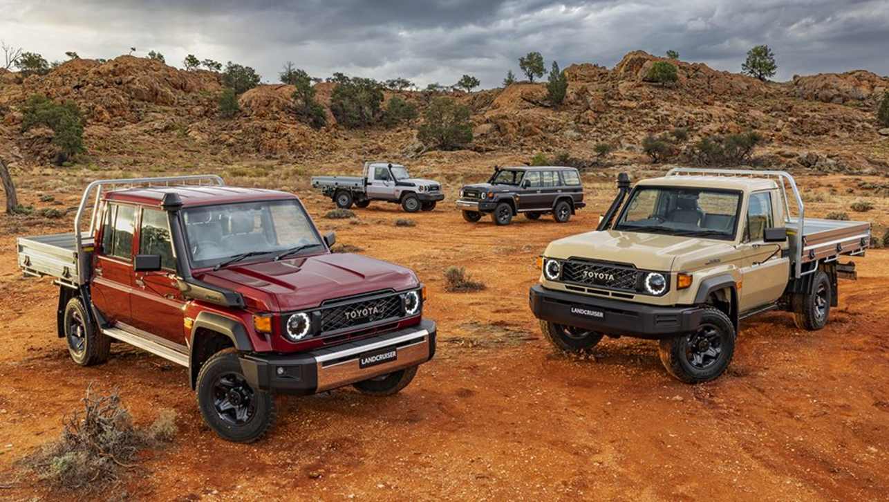 Toyota is keeping the order books for the V8-powered LandCruiser 70 Series closed for now.
