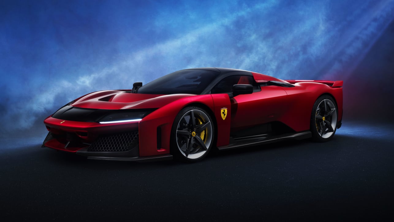 The most powerful roadlegal Ferrari ever, and it's a V6 hybrid Ferrari F80 revealed as