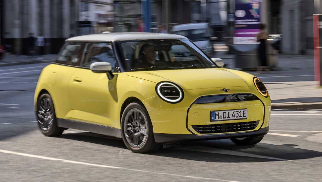 The new Mini will arrive in petrol and electric variants, both in Q3 this year.