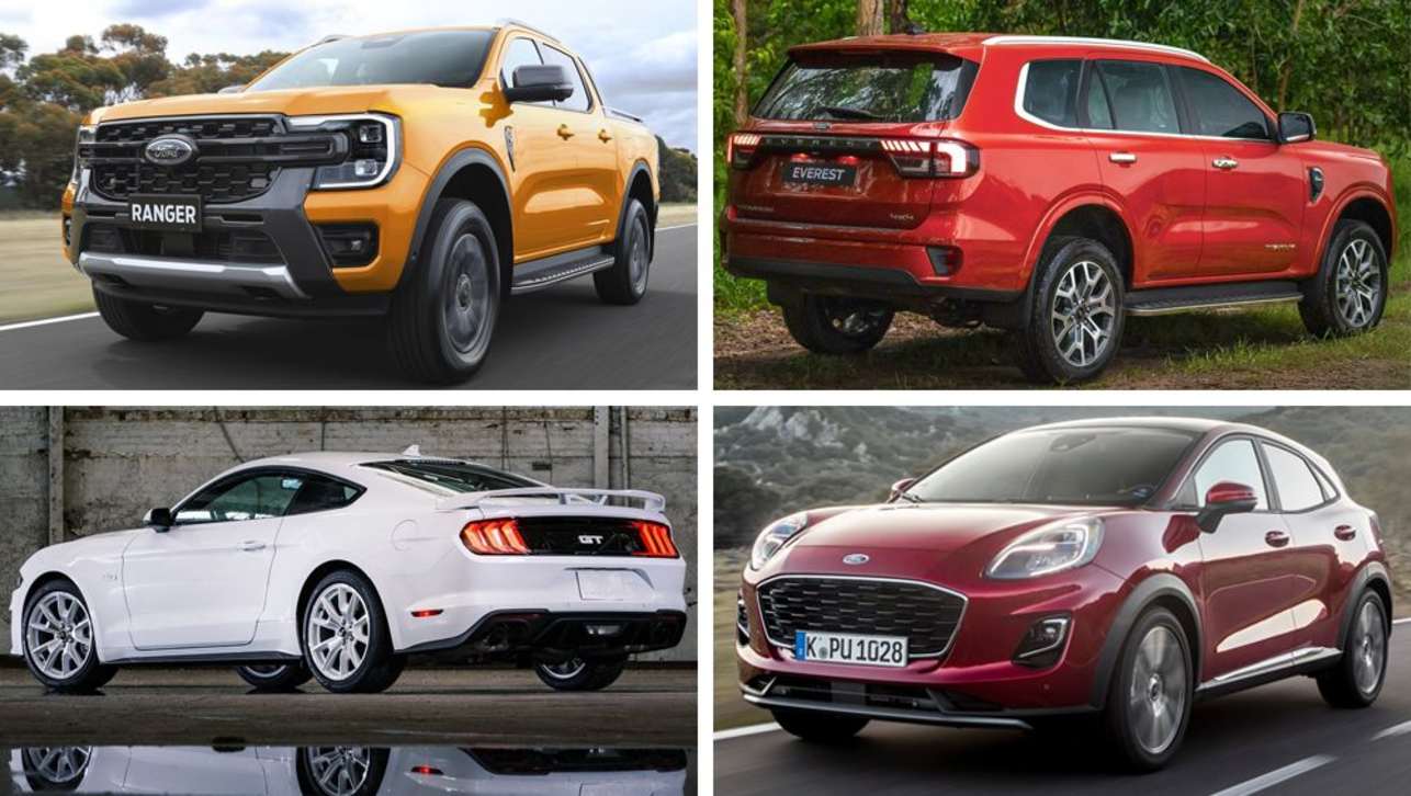 Many of Ford&#039;s current models are getting on now, though the bestselling Ranger and Everest had major revisions just last year.