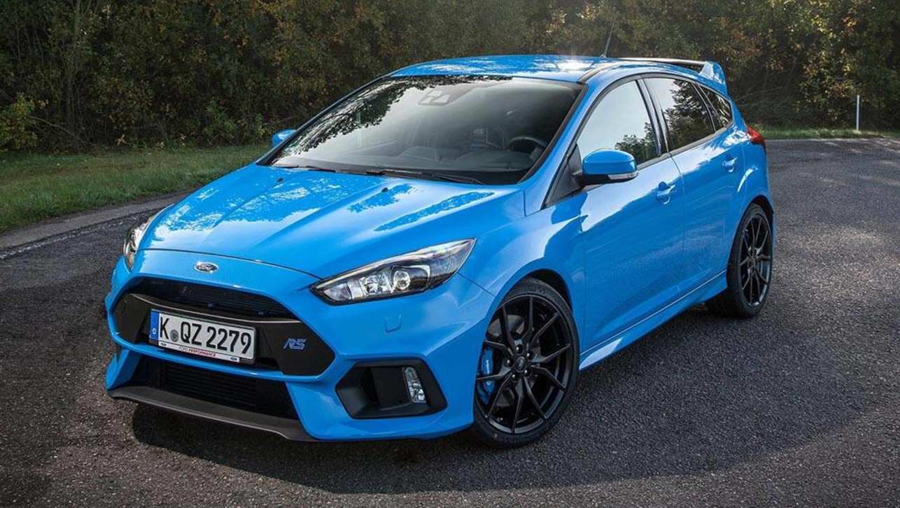 The previous Ford Focus RS might be the brand’s non-electric hero hatchback.