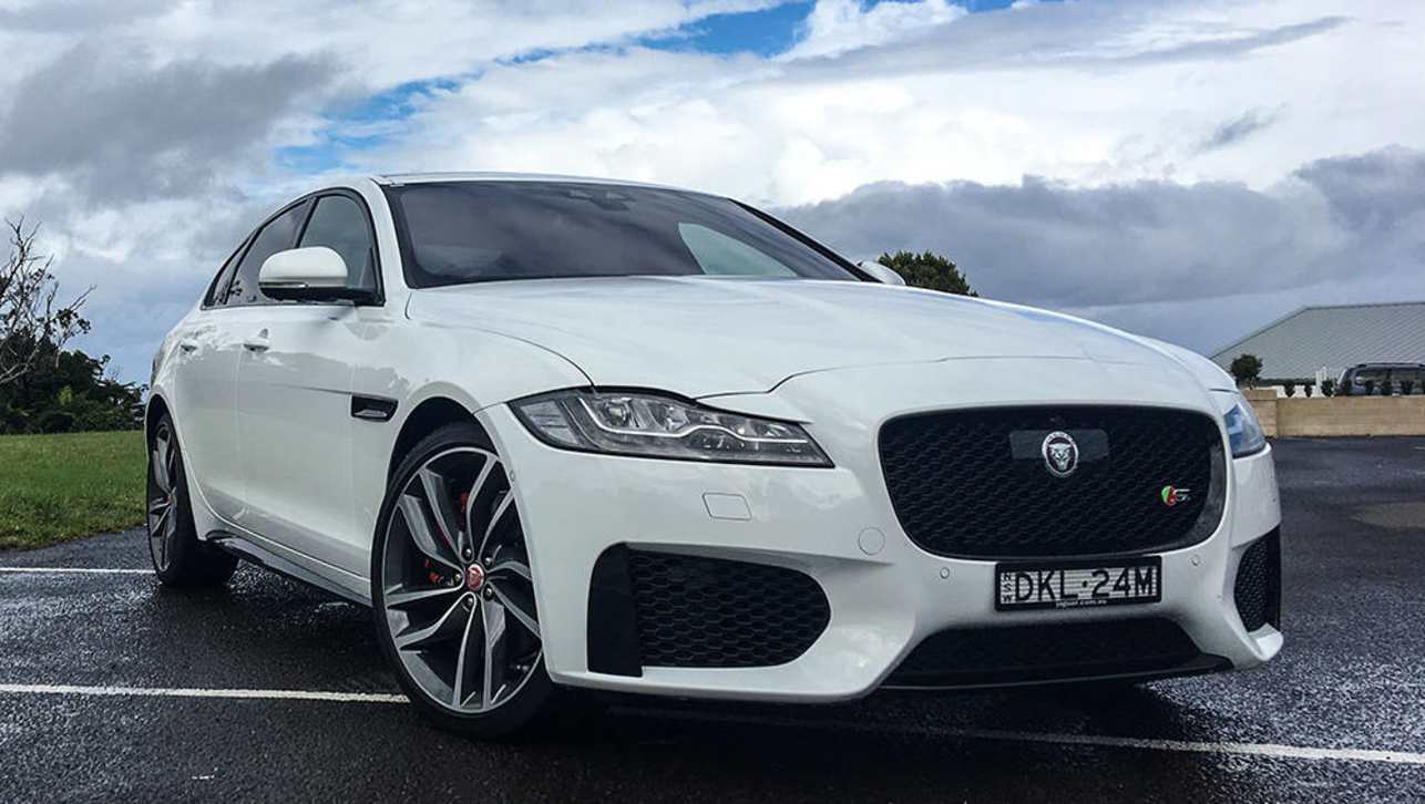 Jaguar has added supercharged firepower to its excellent XF sports sedan
