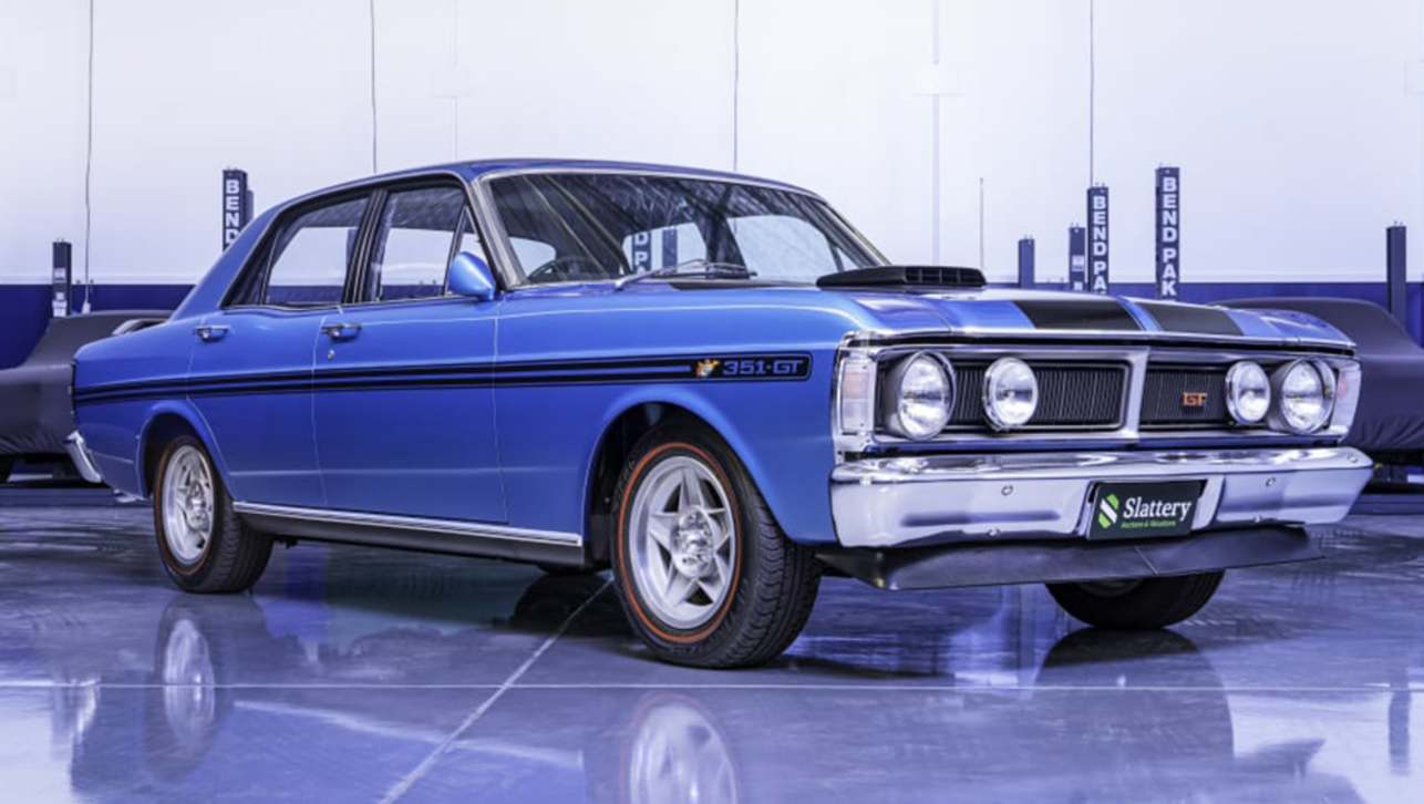 This Ford Falcon GT-HO Phase III could sell for more than $1,000,000 if past sales are any indication.