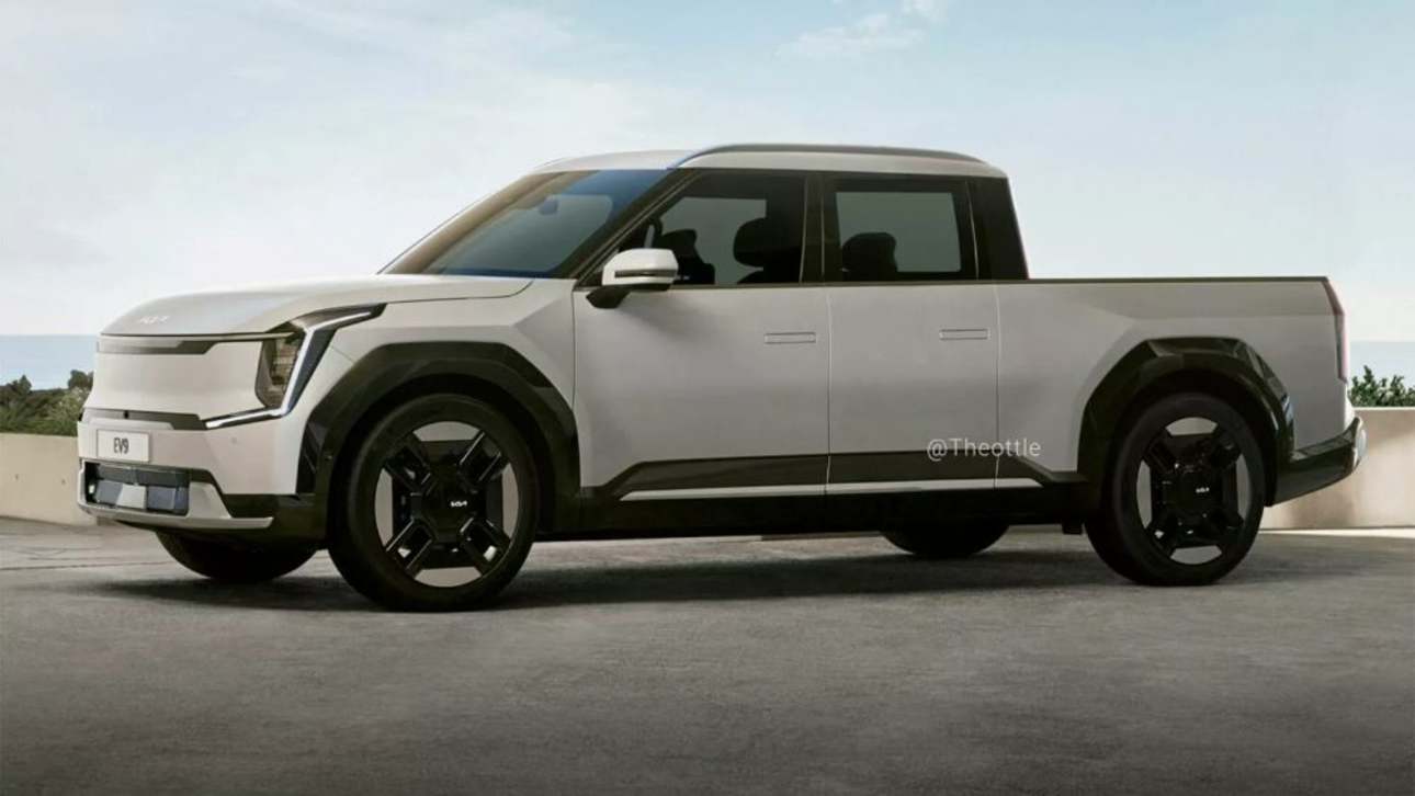 Korea&#039;s first diesel dual-cab to take futuristic styling into battle with Toyota HiLux and Ford Ranger (image @theottle)