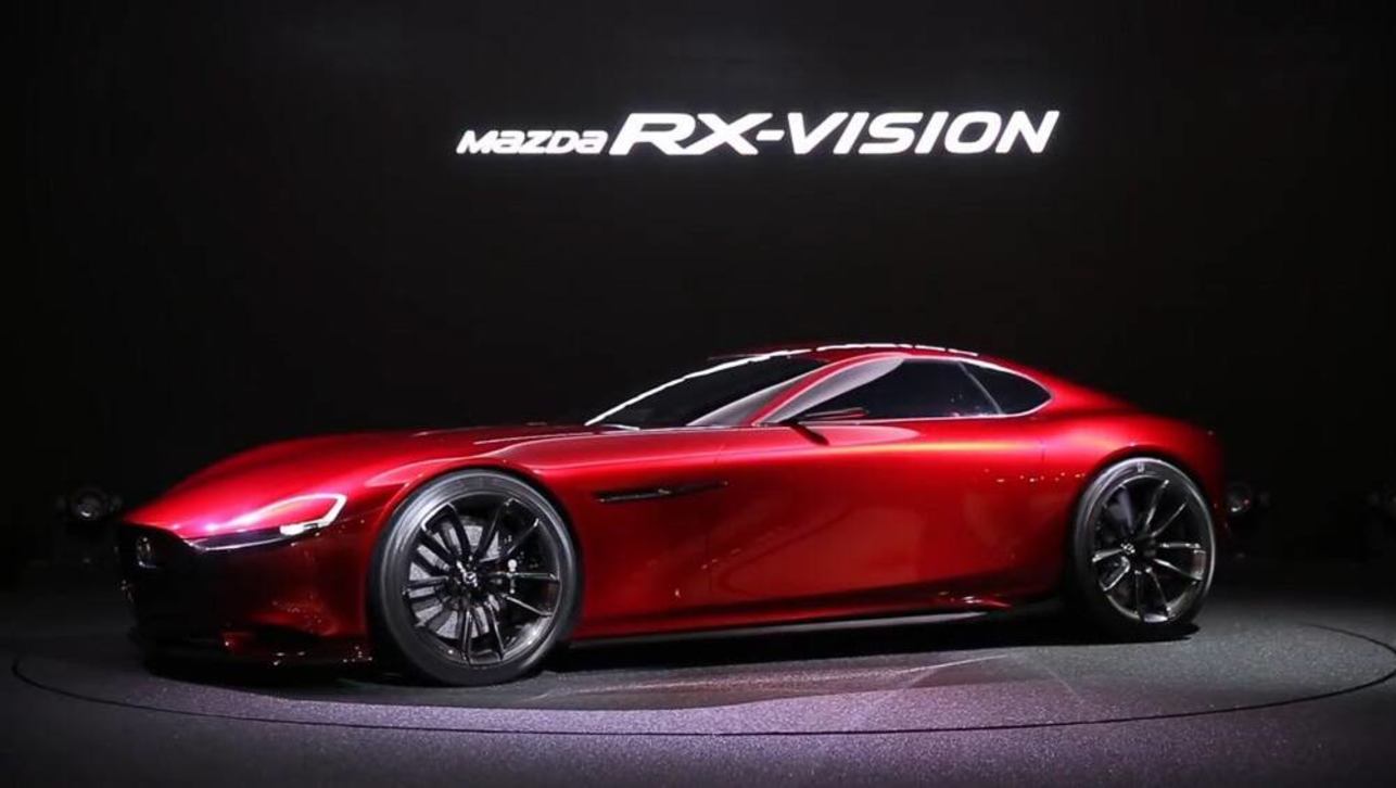 The RX-Vision from 2015 is the best indicator yet at a future rotary-powered Mazda sports car.