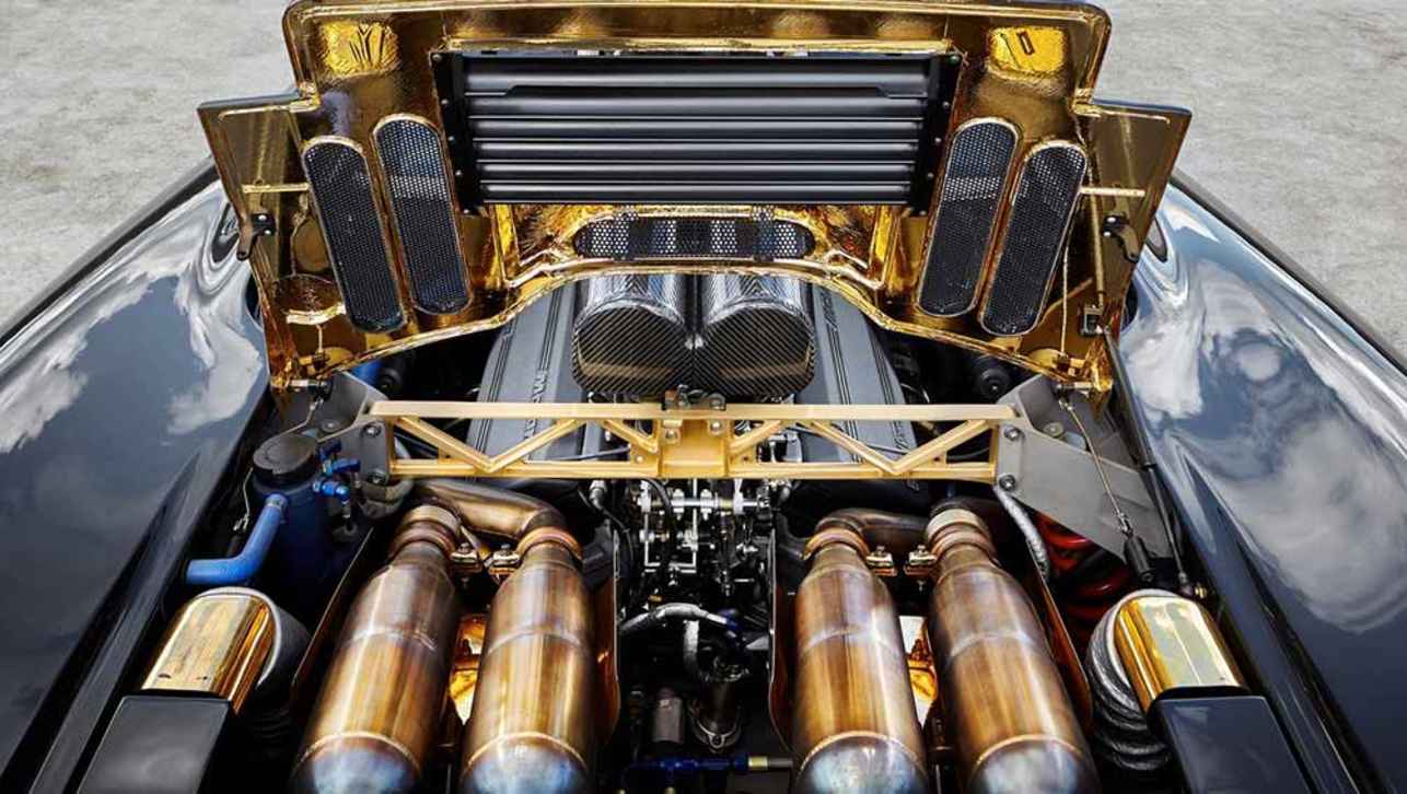 The result of McLaren&#039;s last collaboration with BMW - the F1&#039;s 6.0-litre V12.