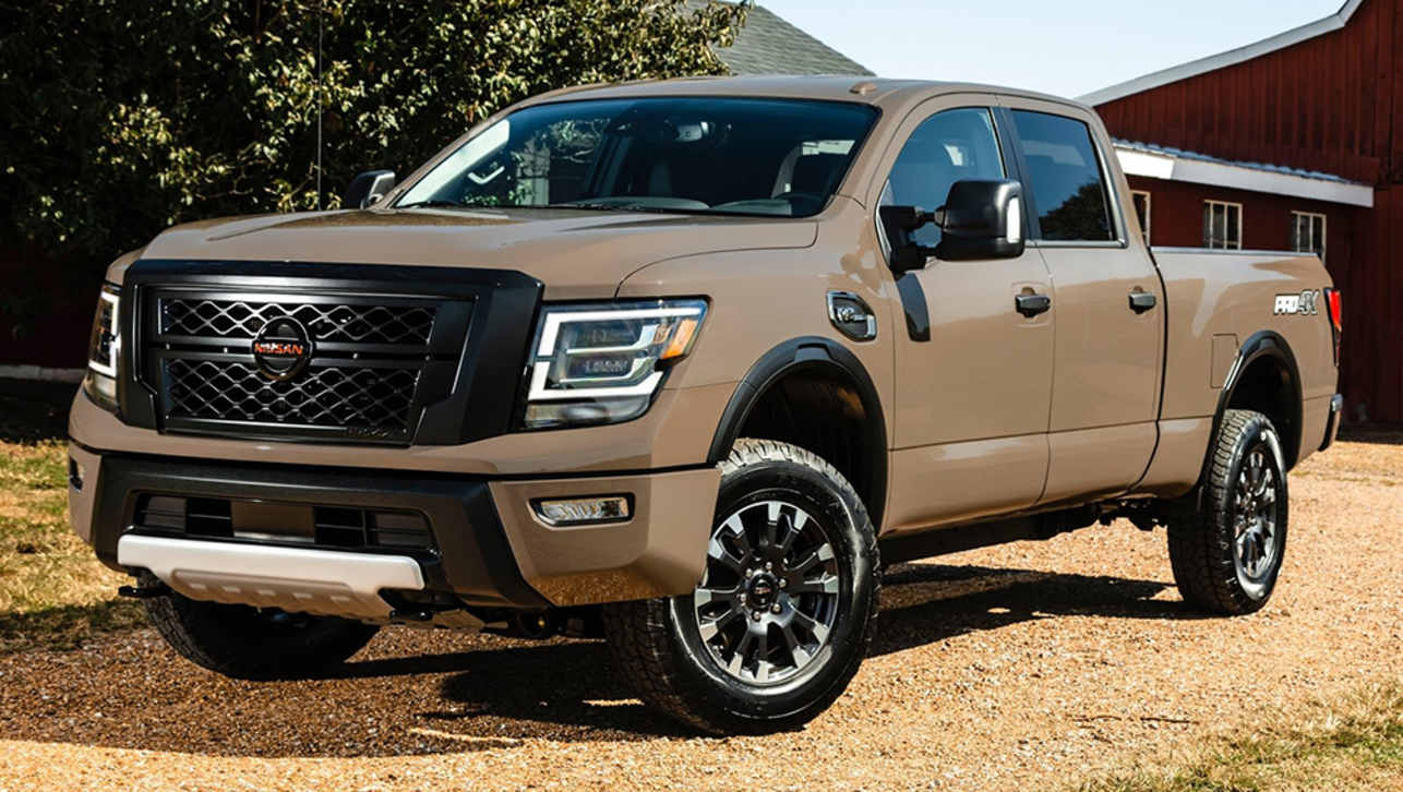 Power in the Nissan Titan comes from a 5.6-litre petrol V8, which punches out 298kW/560Nm.